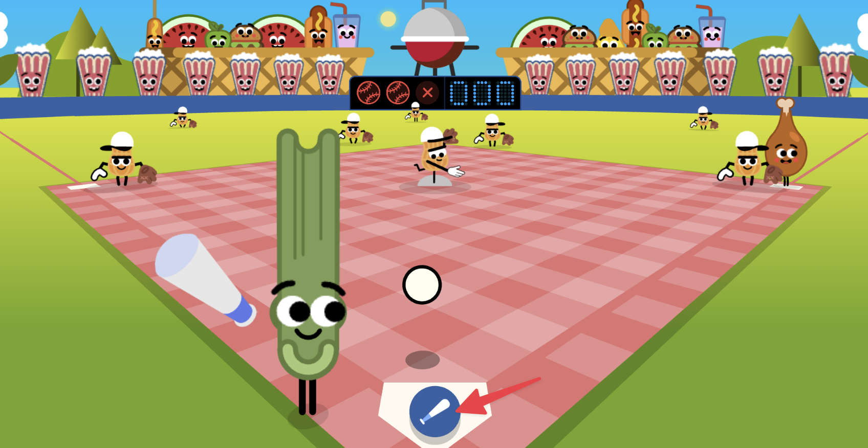 Doodle baseball available on multiple platforms